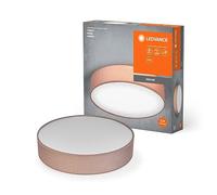 LEDVANCE Orbis Paris Ceiling Light 480Mm, Brown, 3Xe27 Base, Can Be Fitted with Smart Lamp, High Quality, Modern Design, with Fabric Shade, Suitable for Indoor Use, Round, Ip20
