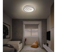 LEDVANCE Orbis Spiral Oval LED ceiling lamp 36x30cm