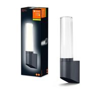Ledvance Outdoor Light Wall Lamp Endura Style Flare Dark Gray IP44 Warm White
