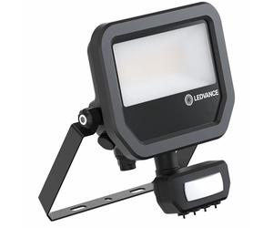 Ledvance Performance Class LED Floodlight 17W 4000K Black IP65 Sensor