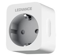 LEDVANCE Smart+ Indoor Plug with WiFi Technology, Integrates Conventional Devices in Your Smart Home, Compatible with Google and Alexa Voice Control, Control Via Remote Control Possible, 1-Pack White