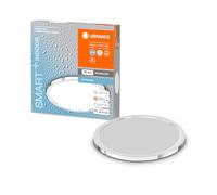 Led Smart+ Wall Lamp Ceiling Light Orbis Disc Chrome Ø30cm IP44 18W CCT Dim WiFi