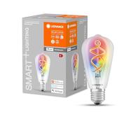 LED Smart+ Spiral Filament Edison ST64 4,5W=30W E27 Clear RGBW 2700K-6500K Wifi