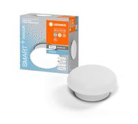 LEDVANCE Smart LED Ceiling Light, Black, 1200LM, 3000-6500K, 200mm, IP44, Orbis Aqua Wall Light, Wall Light with WiFi Technology, Dimmable, Controllable Via App and Voice Assistant,.