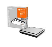 Ledvance Smart LED Ceiling Light Orbis Magnet Black 45x45cm 42W 4400lm WiFi
