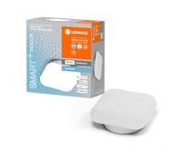 LEDVANCE Smart LED Ceiling Light, White, 1200LM, 3000-6500K, 200mm X 200mm, IP44, Orbis Aqua Wall Light, Wall Light With Wifi Technology, Dimmable, Controllable Via App And Voice Assistant,
