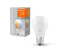 LEDVANCE Smart LED lamp with WiFi Technology, E27-base matt Glass,Light Colour Changeable (2700K-6500K), 806 Lumen, 60W-Replacement, Smart dimmable, 1-Pack