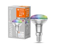 LEDVANCE Smart LED R50 spot lamp with WiFi Technology, E14, RGB Colours & Light Colour Changeable, controllable with Alexa, Google & App, 1 Pack
