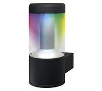 LEDVANCE Smart Led Wall Light With Bluetooth, Light Color Changeable (2700-6500 k), Rgb Colors Changeable, Controllable With Alexa, Google And Apple Voice, Smart + Bt Modern Lantern Multicolour