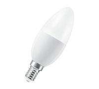 LEDVANCE Smart LEDLamp with WiFi Technology, Base: E14, Di mmable, Tunable White (2700-6500K), Replaces Incandescent Lamps with 40 W, SMART+ WiFi Candle Tunable White, Pack Of 3