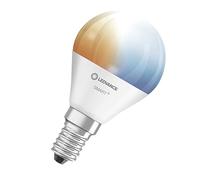 LEDVANCE Smart LEDLamp with WiFi Technology, Base: E14, Di mmable, Tunable White (2700-6500K), Replaces Incandescent Lamps with 40 W, SMART+ WiFi MINI