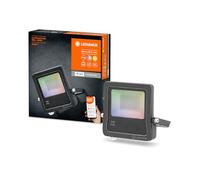 LED Smart+ Fluter Spotlight Grey IP65 20W 1260lm RGBW Colourful App Google Alexa