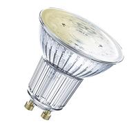 LEDVANCE Smart LEDReflector Lamp with WiFi Technology, Base: GU10, Warm White (2700K), Di mmable, Replaces Reflector Lamps with 40 W, SMART+ WiFi SPOT GU10 Di mmable, Pack Of 3