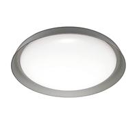 LEDVANCE Smart LEDWall and Ceiling Luminaire for Indoor Use with WiFi Technology, Tunable White (3000K-6500K), Gray, 430 mm, Compatible with Google and Alexa Voice Control, SMART+ WiFi ORBIS PLATE Grey,4058075486461