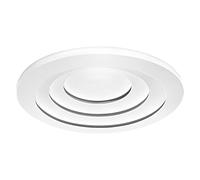 LEDVANCE Smart LEDWall and Ceiling Luminaire for Indoor Use with WiFi Technology, Tunable White (3000K-6500K), White, 500 mm, Compatible with Google and Alexa Voice Control, SMART+ WiFi ORBIS SPIRAL