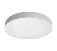 LEDVANCE Smart LEDWall and Ceiling Luminaire for Indoor Use with WiFi Technology, Tunable White (3000K-6500K), Gray, 490 mm, Compatible with Google and Alexa Voice Control, SMART+ WiFi ORBIS EYE