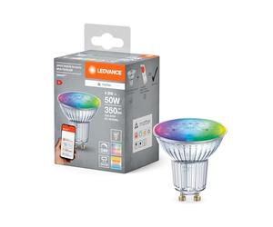 LEDVANCE Smart+ Matter LED Reflector lamp, Compatible with Google, Alexa, Apple, Glass, 4.9W, 350lm, GU10, Color Light & White Light, app or Voice Control, Life of up to 20,000 Hours