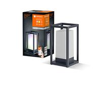 LEDVANCE Smart+ Outdoor WiFi Table Light, 5W, 310lm, Black, with Warm White Light (3000K) and 16 Million Colors, Battery Powered, Mobile, app controllable, Compatible with Amazon, Google, etc.