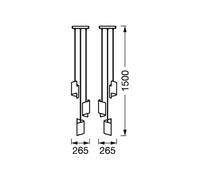 LEDVANCE SMART+ Wi-Fi Decor Twist pendant black