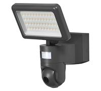 LEDVANCE SMART+ WIFI FLOOD AUTO CAM 20cm - LED Floodlight With Motion And Daylight Sensor, HD Camera, Integrated Remote Control, Alarm Function, 23 W, 3000 K, 2000 Lumen, IP 44