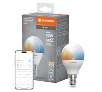 LEDVANCE Klassische Miniballform mit WiFi-Technologie, E14, 4.9 W, 40W-Replacement
