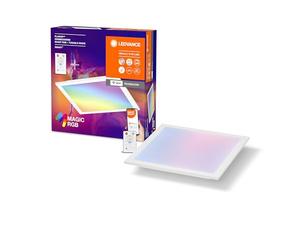 LEDVANCE Smart+ WiFi Planon Magic Led Panel Light, White, 18W, 1600Lm, White Light Function, Dimmable, Dynamic Magic RGB Effect, Long Life, App Controllable, Simple Installation, 2700-6500K
