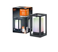 LEDVANCE Smart+ WiFi Table Frame POWERBANK 20,3cm, Dimmable Lantern, Aluminium Housing, Battery and Powerbank Function Integrated, RGB Colour Control, 5 W, 270 Lumen, Warm White 3000 K, IP 44