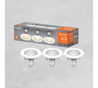 Ledvance Spotlight Recess Set Incl Osram 2.6w GU10 3pk various colours