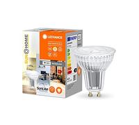 LEDVANCE SUN@HOME LED Lamp GU10 With 4,9W Replaces 40 W, 268 Lm, Sunlight To Fireplace (2200-5000K), CRI95, SUN@HOME Smart WIFI Light Controllable Via Alexa, Google And App