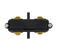 LEDVANCE TRACKLIGHT Optional Linear Power Connector, Black, for The Linear Connection of Two Power Rails, Modern, loft-Like Design, for implementing Different Arrangements