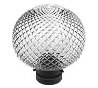 LEDVANCE Vintage Edition 1906 Ceiling Light with E27 Base, Smoke Grey Glass, Bulb Not Included, Carved Pineapple