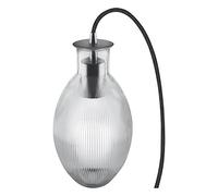 Ledvance Vintage Edition 1906 Table Lamp with E27 Socket, Smoke Grey Glass, Bulb Not Included, Carved Table Grape