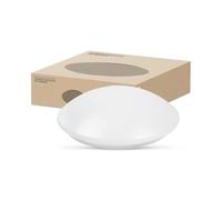 Ledvance Wall and Ceiling Light with Integrated Light Sensor, Surface Circular 400 mm, Energy Saving, 24 W, Cold White, SF CIRC 400 SEN V 24 W 840 IP44 [Energy Class G]