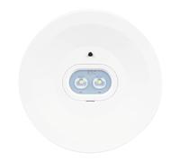 Ledvion - LED Emergency Lighting Spot WhiteBattery - 6W - 5700K-8000K - Ceiling/Wall mounting - Energy-Rich and Safe White3-hour Emergency Battery - IK07 Certified and IP65 Water-Resistant