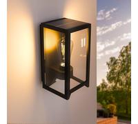 Ledvion - Modern Solar LED Wall Lamp with Motion Sensor, 4W, 2700K, IP44, Black, 120 Lumens, Energy Efficient & Weather Resistant