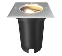 Ledvion - Square LED Ground Recessed Light, GU10, Stainless Steel, IP67, 1m Cable, Adjustable, Outdoor Lighting