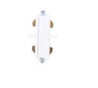 Ledvion Track Light Connector I Shape gu10 1 phase white | For clean connection or power feed when expanding indoor lighting