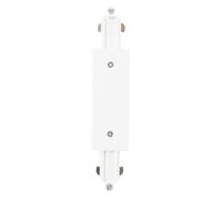 Ledvion Track Light Middle Connector with Power Supply gu10 1 phase white | For clean connection or power feed when expanding indoor lighting