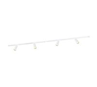 Ledvion Track Lighting 2m 1-Phase White 4 Spotlights Without GU10 Bulb