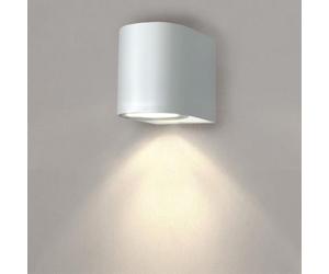 Ledvion - Wall Lamp, 220-240V, IP54, 35W, White, Without GU10 Bulb, LED Lamp, Wall Light, Indoor, Outdoor, Dimmable