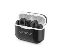Ledwood Capella TWS Wireless Stereo Bluetooth 5.2 In-Ear Touch Earphones Super Bass Voice Assistant Compatible with iOS/Android (Black/White)
