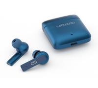 Ledwood Titan Earphones in Electric Blue - Wireless Bluetooth 5.1, All-Day Battery Life, SuperBass Technology