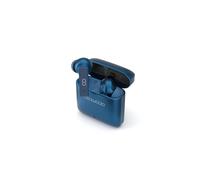 Ledwood Titan Earphones in Electric Blue - Wireless Bluetooth 5.1, All-Day Battery Life, SuperBass Technology