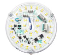 Ledytech 4 inch LED Retrofit Light Kit for Ceiling Fan Light Replacement Panel PCB 18W Color Temperature Adjustable 3000K 4500K 6000K 2200LM 120V CRI90 Dimmable