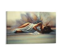 Lee Bogle-One with The Sea-People And Portraits Painting Canvas Wall Art Prints Poster Photo Picture Painting Posters Room Decor 2