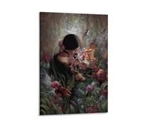 Lee Bogle-The Rose Garden-People And Portraits Painting Canvas Poster Wall Art Picture Prints Hanging Photo Decor Home Posters Art