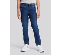 Lee Boy's Boys Daren Straight Stretch Fit Jeans Mid Wash in Mid Blue | Size: 7-8 Years Lee Mid Blue 7-8 Years