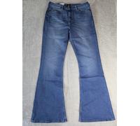 Lee Breese Women’s Flare Jeans - W33 L33 - Jaded Blue Stretch Denim - NWT