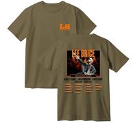 Lee Brice What You Know About That Tour Merch Cotton T-Shirt Unisex Fashion Crewneck Short Sleeve Tee (3XL,Khaki)