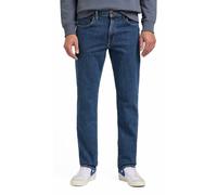 Lee Brooklyn New Men's Stretch Jeans Straight Leg Rinse Mid Stonewash Blue Denim